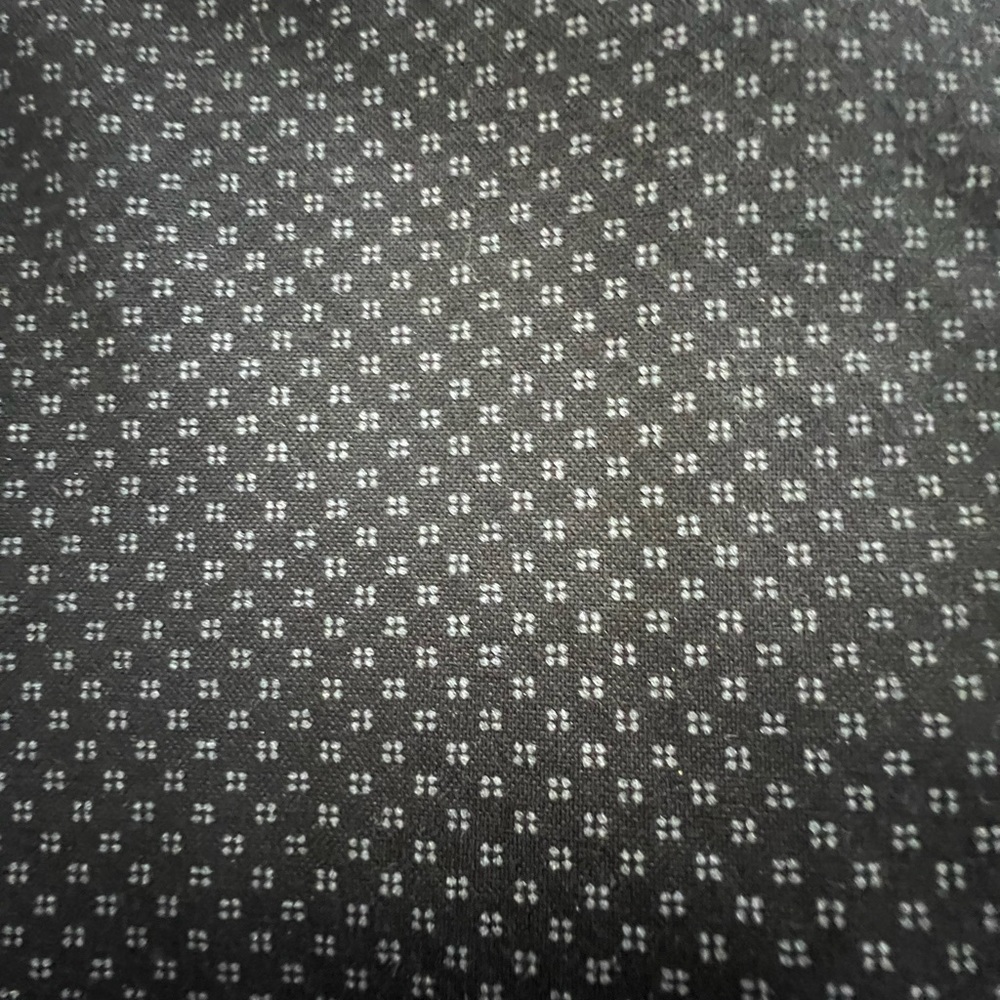 Express Men’s Button Down Black Patterned Long Sl… - image 7